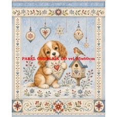 Látkový panel kolekce VÁNOCE 640-543 Látkový panel kolekce VÁNOCE 640-543