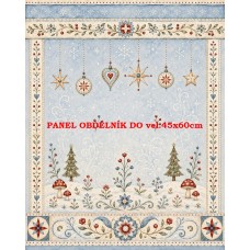 Látkový panel kolekce VÁNOCE 640-554 Látkový panel kolekce VÁNOCE 640-554