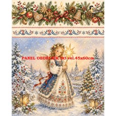 Látkový panel kolekce VÁNOCE 640-834 Látkový panel kolekce VÁNOCE 640-834