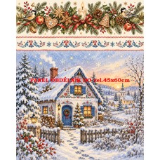 Látkový panel kolekce VÁNOCE 640-851 Látkový panel kolekce VÁNOCE 640-851