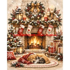 Látkový panel kolekce VÁNOCE 640-942 Látkový panel kolekce VÁNOCE 640-942