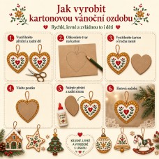 Návod na lepené ozdoby Návod na lepené ozdoby