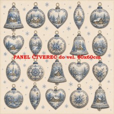 Látkový panel sada kolekce VÁNOCE 640-974 Látkový panel sada kolekce VÁNOCE 640-974