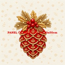 Látkový panel kolekce VÁNOCE 640-988 Látkový panel kolekce VÁNOCE 640-988