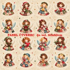 Látkový panel sada kolekce ANDĚLKY 645-10 - ZRCADLOVĚ k 9 Látkový panel sada kolekce ANDĚLKY 645-10 - ZRCADLOVĚ k 9