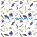 Cottonpanel - látkové panely: bavlna, úplet, teplákovina, softshell