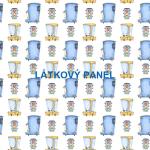 Cottonpanel - látkové panely: bavlna, úplet, teplákovina, softshell