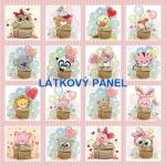 Cottonpanel - látkové panely: bavlna, úplet, teplákovina, softshell