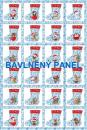 Cottonpanel - látkové panely: bavlna, úplet, teplákovina, softshell