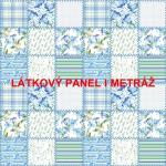 Cottonpanel - látkové panely: bavlna, úplet, teplákovina, softshell