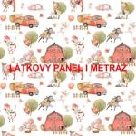 Cottonpanel - látkové panely: bavlna, úplet, teplákovina, softshell