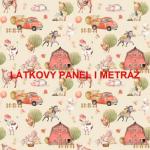 Cottonpanel - látkové panely: bavlna, úplet, teplákovina, softshell