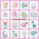 Cottonpanel - látkové panely: bavlna, úplet, teplákovina, softshell