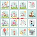 Cottonpanel - látkové panely: bavlna, úplet, teplákovina, softshell