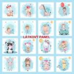 Cottonpanel - látkové panely: bavlna, úplet, teplákovina, softshell