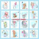 Cottonpanel - látkové panely: bavlna, úplet, teplákovina, softshell