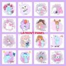 Cottonpanel - látkové panely: bavlna, úplet, teplákovina, softshell