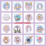 Cottonpanel - látkové panely: bavlna, úplet, teplákovina, softshell