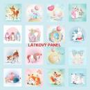 Cottonpanel - látkové panely: bavlna, úplet, teplákovina, softshell
