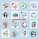 Cottonpanel - látkové panely: bavlna, úplet, teplákovina, softshell