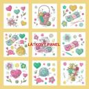 Cottonpanel - látkové panely: bavlna, úplet, teplákovina, softshell