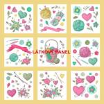 Cottonpanel - látkové panely: bavlna, úplet, teplákovina, softshell