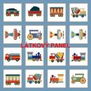 Cottonpanel - látkové panely: bavlna, úplet, teplákovina, softshell