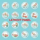 Cottonpanel - látkové panely: bavlna, úplet, teplákovina, softshell