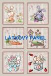 Cottonpanel - látkové panely: bavlna, úplet, teplákovina, softshell