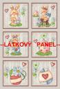 Cottonpanel - látkové panely: bavlna, úplet, teplákovina, softshell