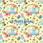 Cottonpanel - látkové panely: bavlna, úplet, teplákovina, softshell