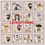 Cottonpanel - látkové panely: bavlna, úplet, teplákovina, softshell