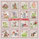 Cottonpanel - látkové panely: bavlna, úplet, teplákovina, softshell