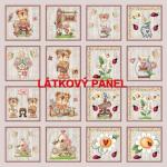 Cottonpanel - látkové panely: bavlna, úplet, teplákovina, softshell