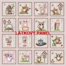 Cottonpanel - látkové panely: bavlna, úplet, teplákovina, softshell