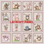 Cottonpanel - látkové panely: bavlna, úplet, teplákovina, softshell
