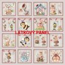 Cottonpanel - látkové panely: bavlna, úplet, teplákovina, softshell