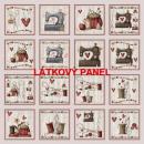 Cottonpanel - látkové panely: bavlna, úplet, teplákovina, softshell