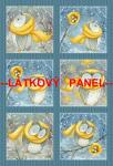 Cottonpanel - látkové panely: bavlna, úplet, teplákovina, softshell