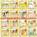 Cottonpanel - látkové panely: bavlna, úplet, teplákovina, softshell