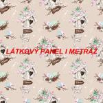 Cottonpanel - látkové panely: bavlna, úplet, teplákovina, softshell