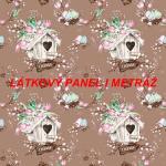 Cottonpanel - látkové panely: bavlna, úplet, teplákovina, softshell