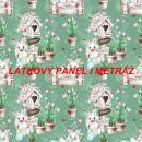 Cottonpanel - látkové panely: bavlna, úplet, teplákovina, softshell