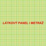 Cottonpanel - látkové panely: bavlna, úplet, teplákovina, softshell