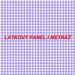 Cottonpanel - látkové panely: bavlna, úplet, teplákovina, softshell