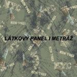 Cottonpanel - látkové panely: bavlna, úplet, teplákovina, softshell