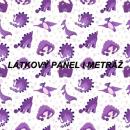 Cottonpanel - látkové panely: bavlna, úplet, teplákovina, softshell