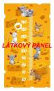 Cottonpanel - látkové panely: bavlna, úplet, teplákovina, softshell