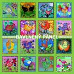 Cottonpanel - látkové panely: bavlna, úplet, teplákovina, softshell