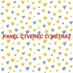 Cottonpanel - látkové panely: bavlna, úplet, teplákovina, softshell
